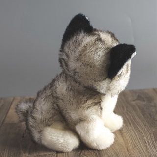 FHS 18CM Simulation Cute Dog Plush Toys Lovely Husky Animal Dolls Stuffed Soft Toys For Kids Boys Gift #1