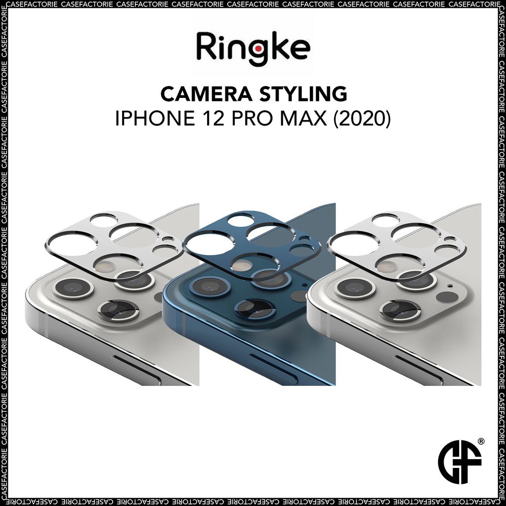 Ringke Camera Styling Lens Protector For Iphone 12 Pro Max 2020 Shopee Singapore 9983