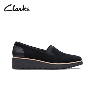 clarks slip on shoes