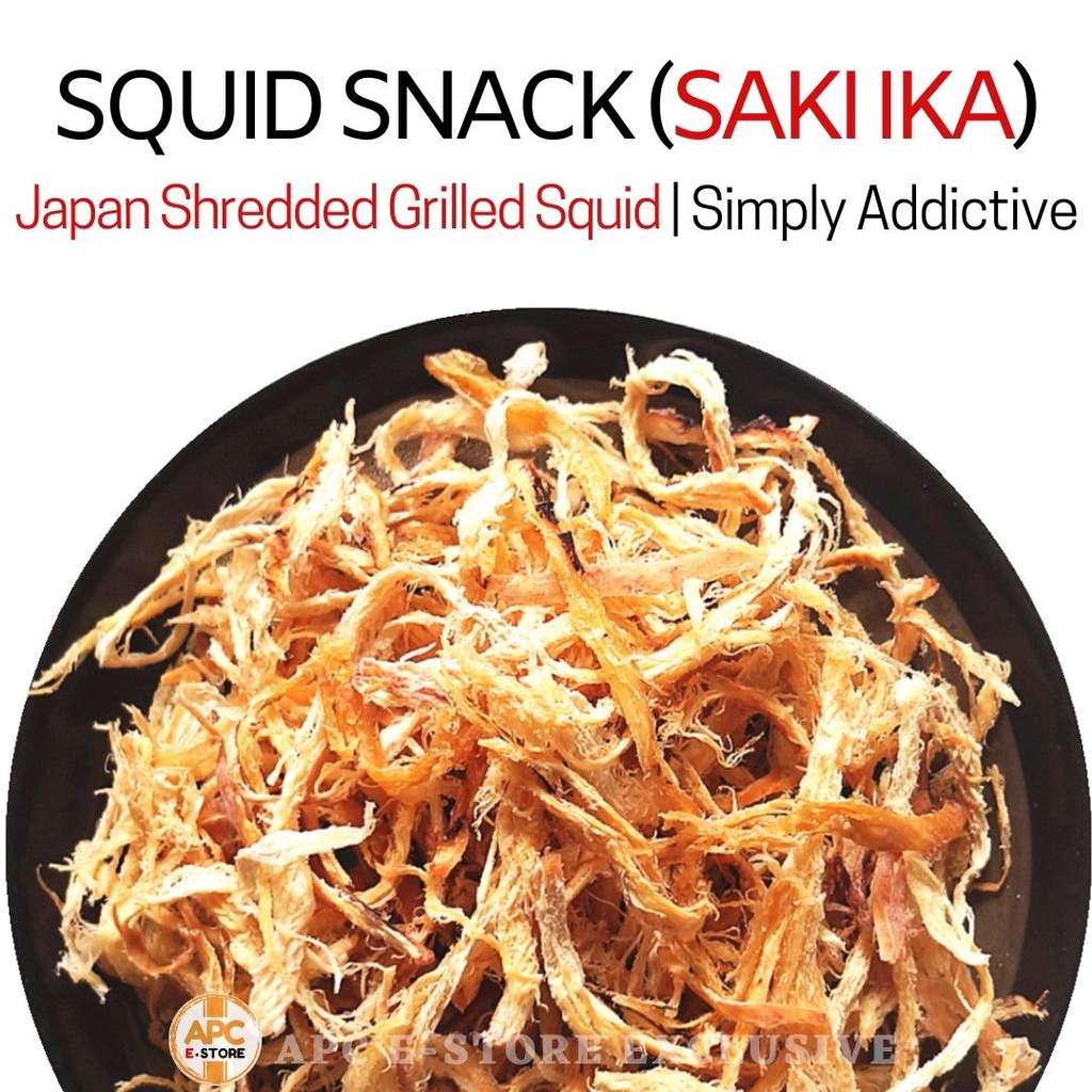 [SAKI IKA] JAPAN SHREDDED GRILLED SQUID SNACK Shopee Singapore
