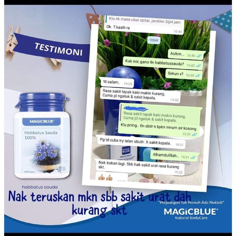 Habbatus sauda magic blue