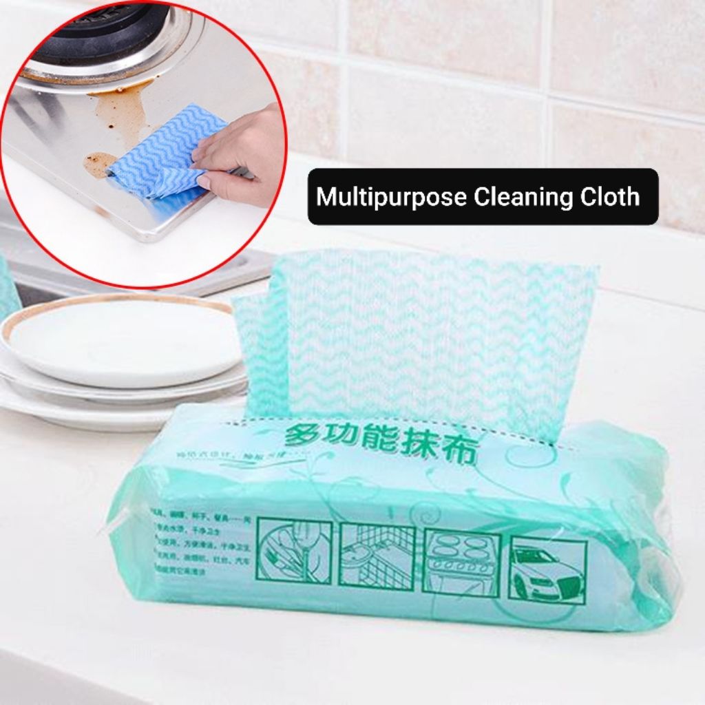 Non-Woven Kitchen Disposable Cleaning Cloth Household Removable Tissue Cloth NEW 