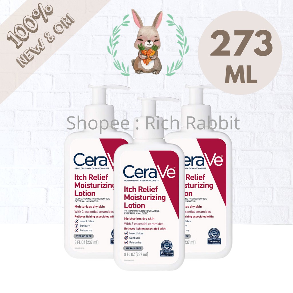 cerave moisturizing lotion itch relief