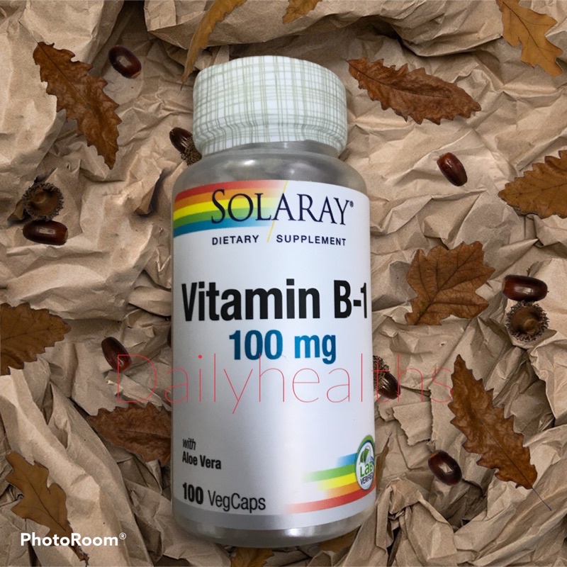 Vitamin B1 Vitamin B 1, 100 Mg, 100 Tablets Thiamine B1 Thiamine ...