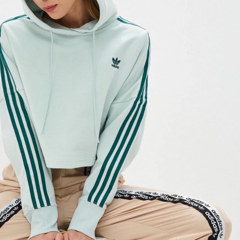 adidas turquoise hoodie