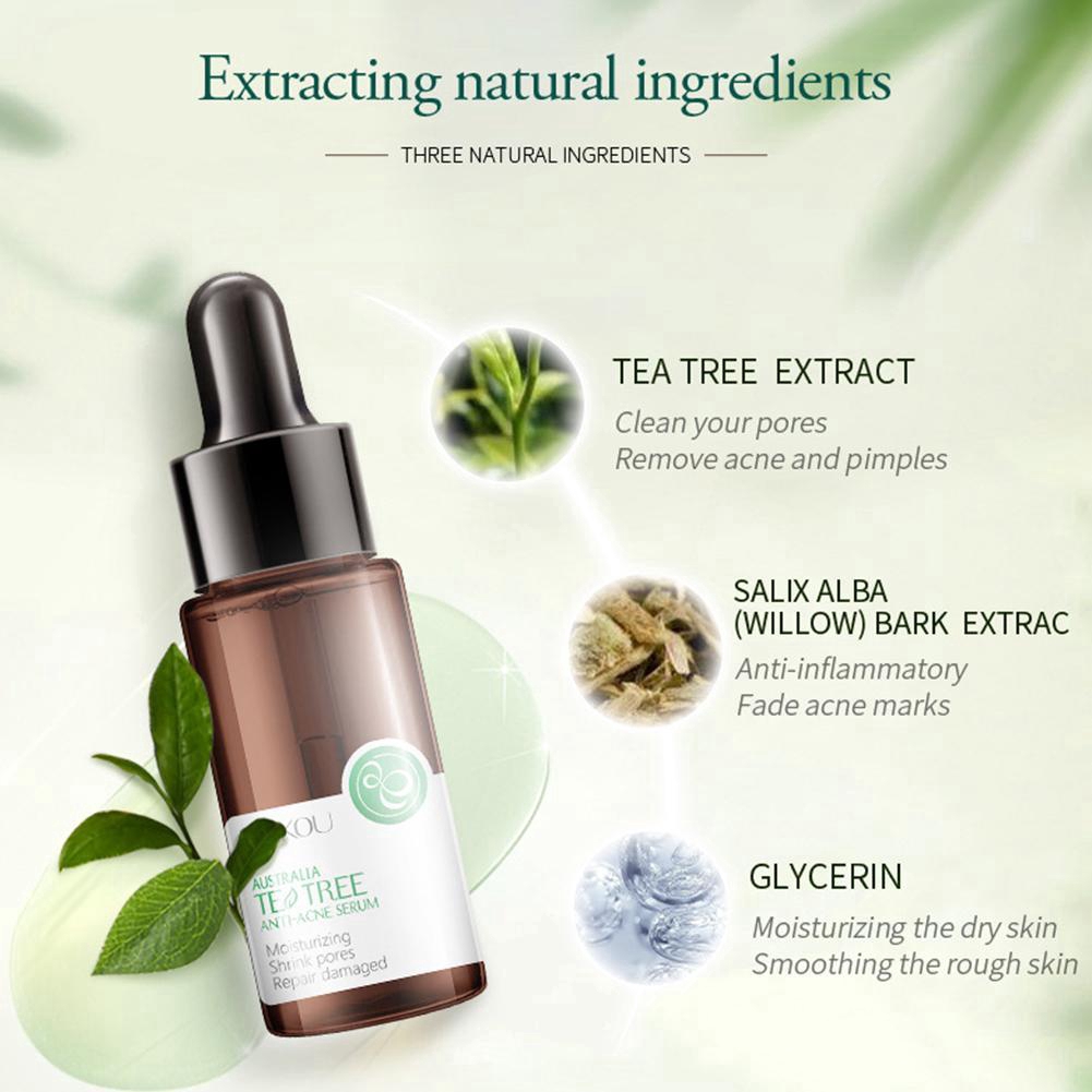 LAIKOU Tea Tree Extract Moisturizing Essence 17ml Z3U5 | Shopee Singapore