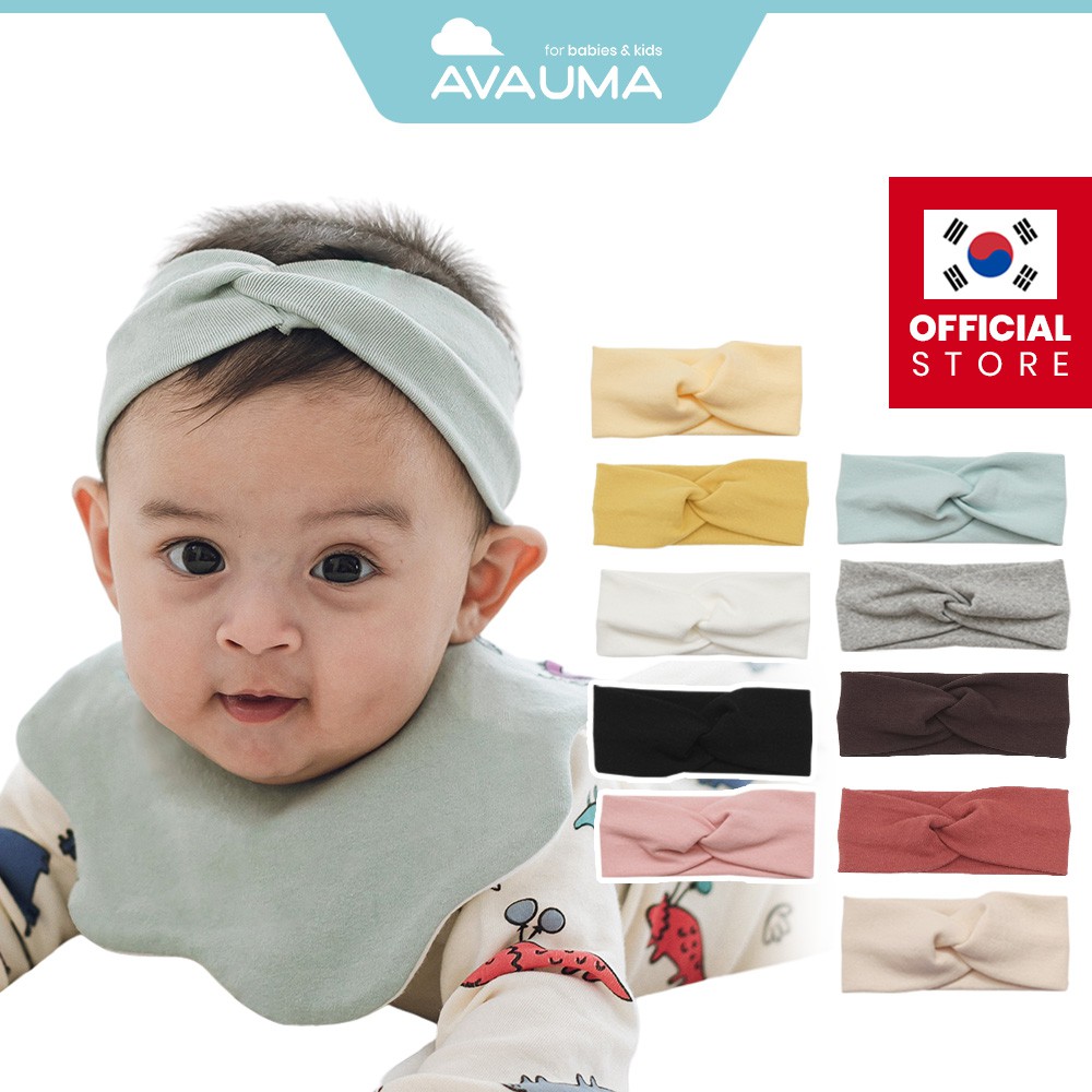 Fits Newborn Infant Toddler and Children Hair Accessories AVAUMA Baby Girl Boy Headbands Bow and Turban 