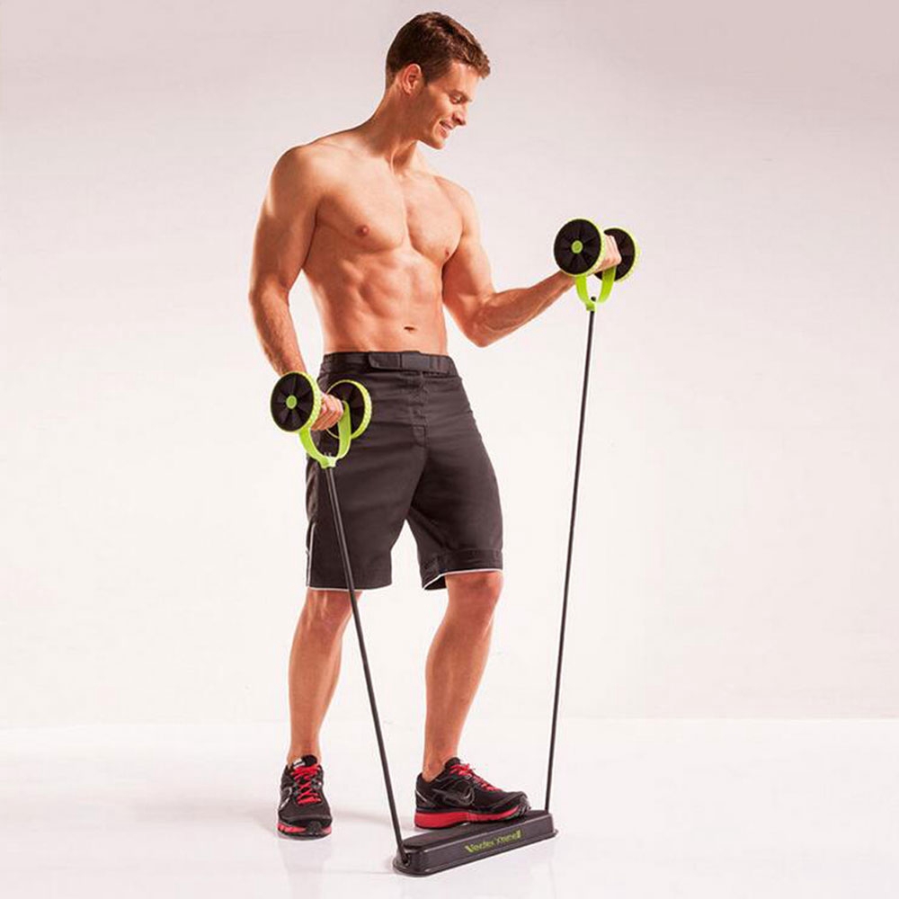 Core Double Ab Round Fitness Abdominal Exercise Equipment Waist Weight Loss Gym Shopee Singapore