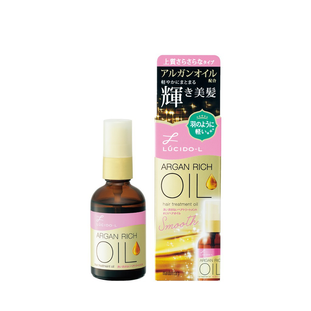 LucidoL Argan Rich Oil Hair Treatment (60Ml) Shopee Singapore