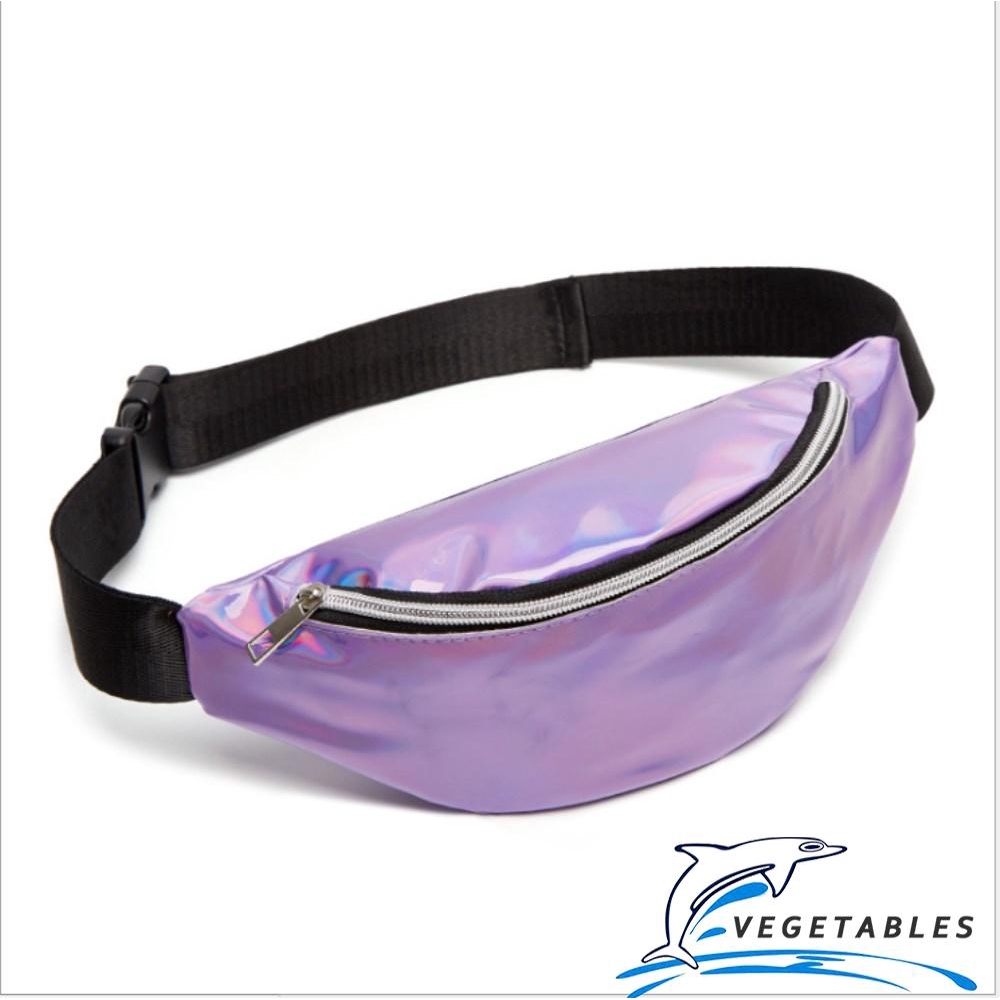 purple sequin fanny pack