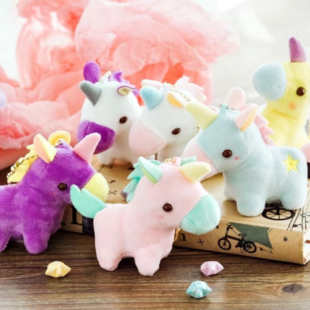 mini unicorn stuffed animal