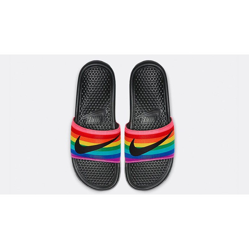 TW Nike Beture Benassi Rainbow Slippers 