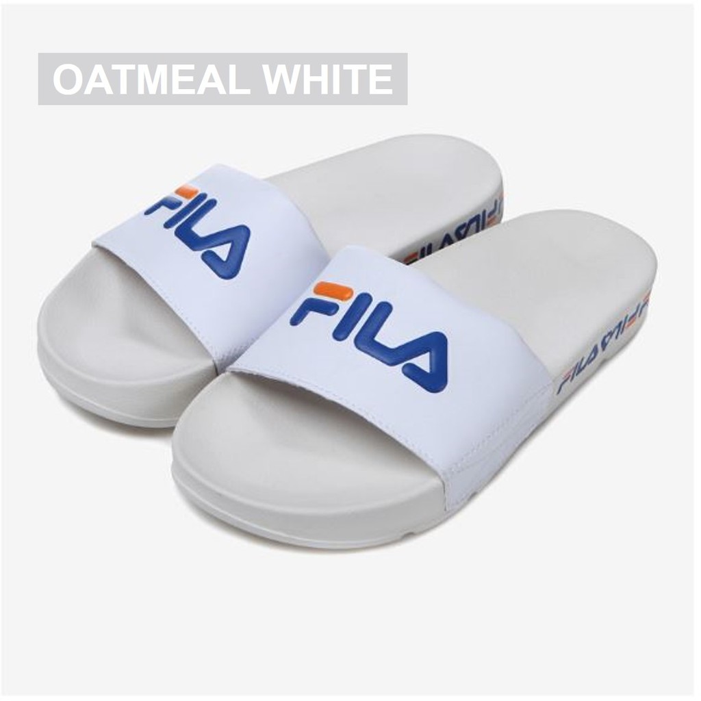 fila slippers blue