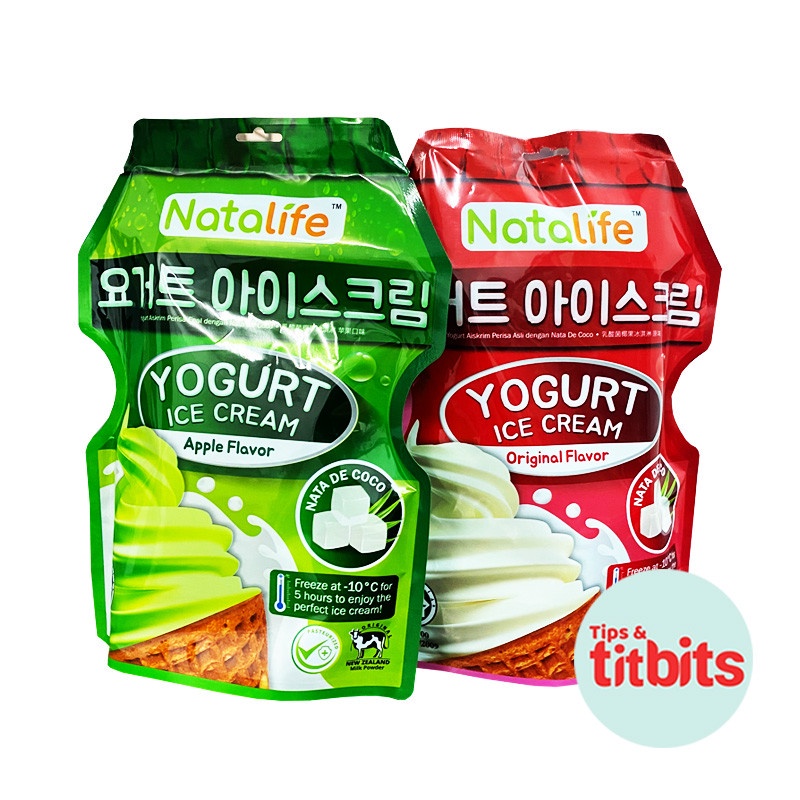 Natalife Yogurt Konjac Jelly Ice Cream 5pcs Shopee Singapore