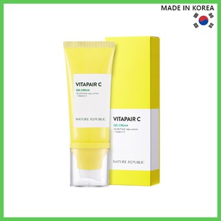 Nature Republic Vitapair C Gel Cream 50ml Vitamin C Cream Whitening Cream Brightening Cream Shopee Singapore