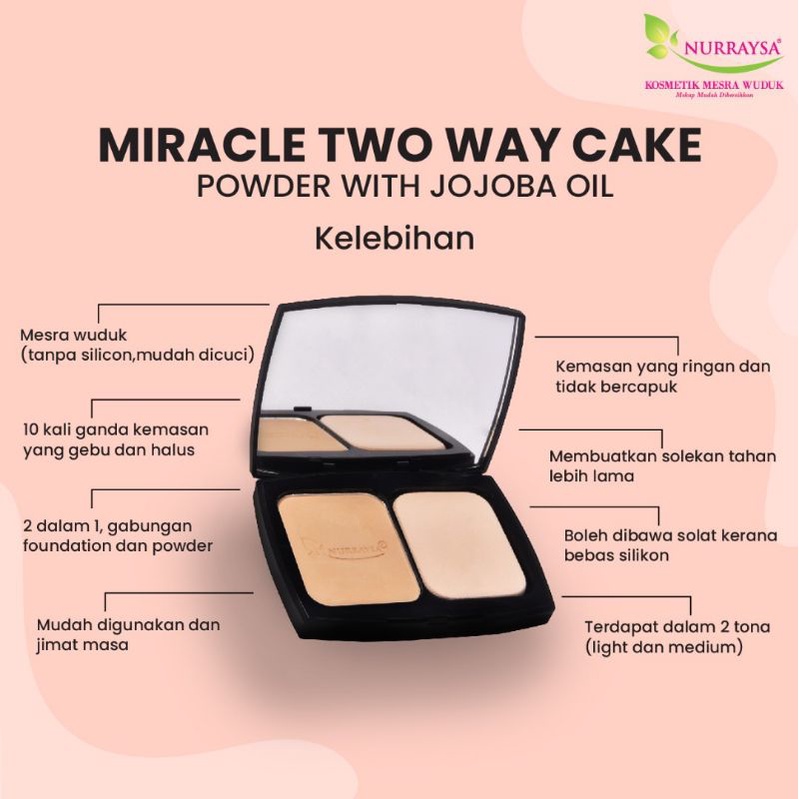 Miracle 2 Way Cake Nurraysa Shopee Singapore