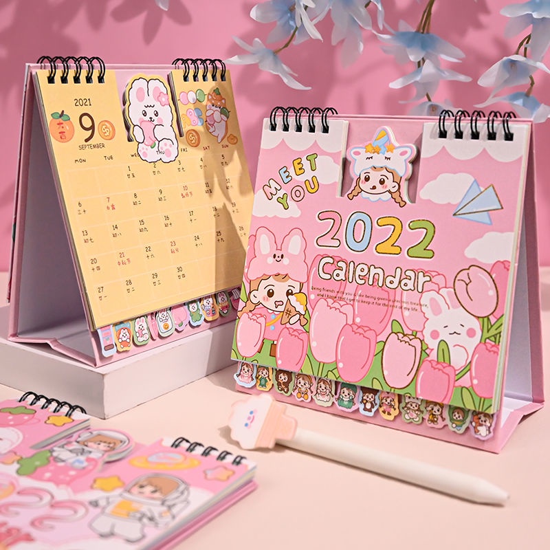 Wwu 2022 Calendar 2022 Calendar Student Class Love Life Desk Calendar Creative Desktop Office  Decoration Lovely Calendar | Shopee Singapore