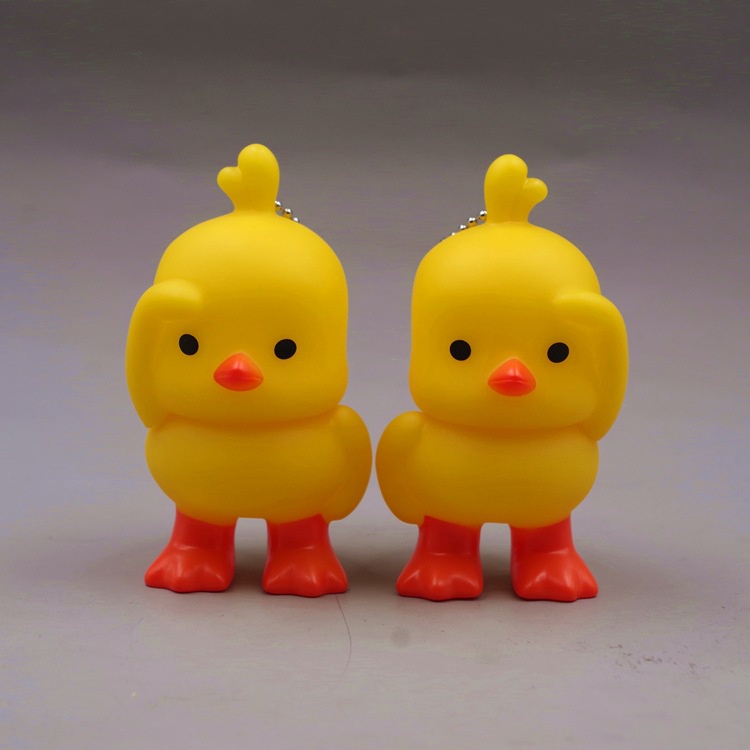 Yellow Duck Figurines / Keychains / Cake Toppers (2 Pcs a Set) Shopee