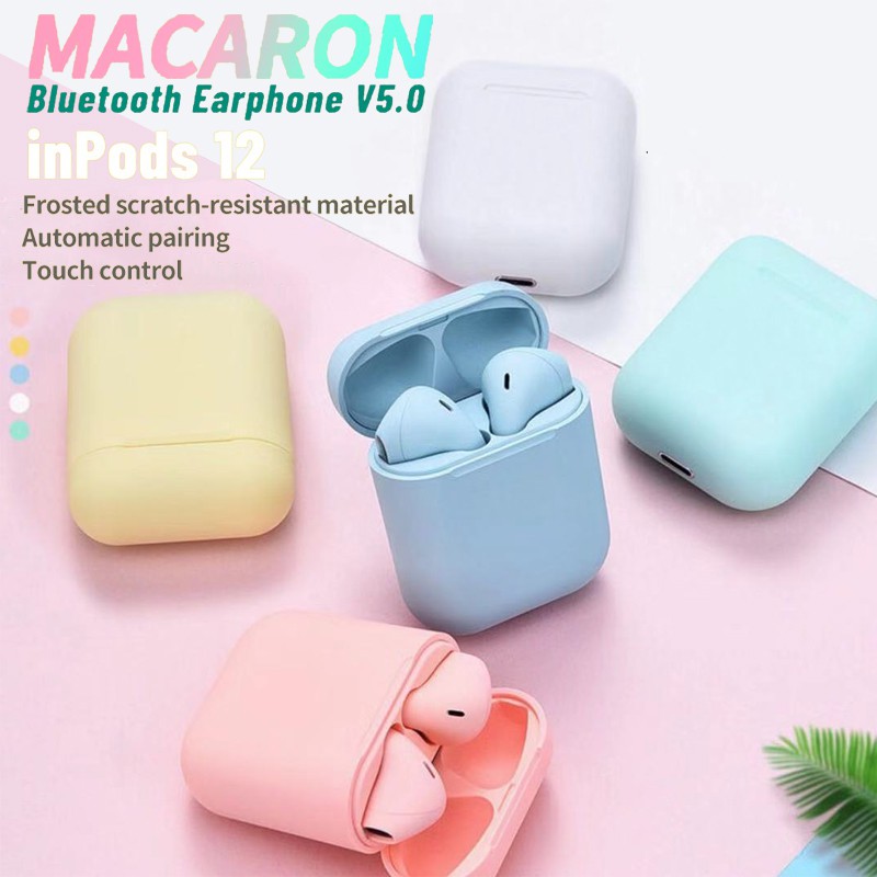 airpods i12 macaron