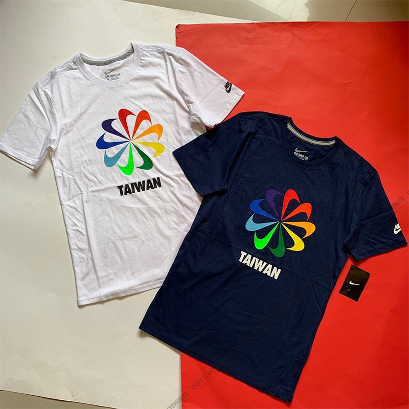 rainbow nike shirt