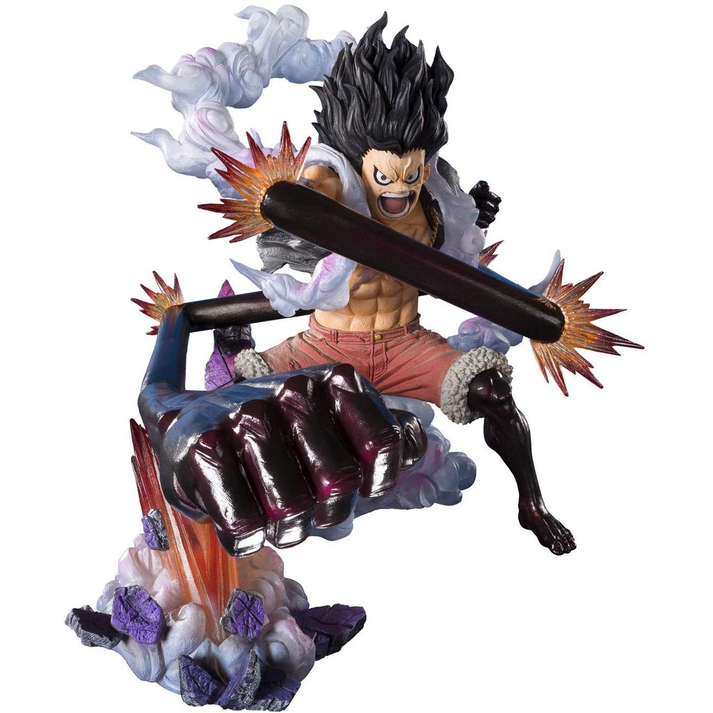 Figuarts Zero One Piece Monkey D Luffy Gear 4 Snakeman King Snake About 160mm Pvc Abs Painted Finished Product Figure Shopee Singapore - gear 4th snake man roblox