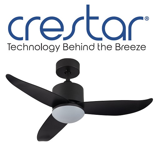 Crestar Valueair 40 Inch 3 Blade Ceiling Fan With Led Light And