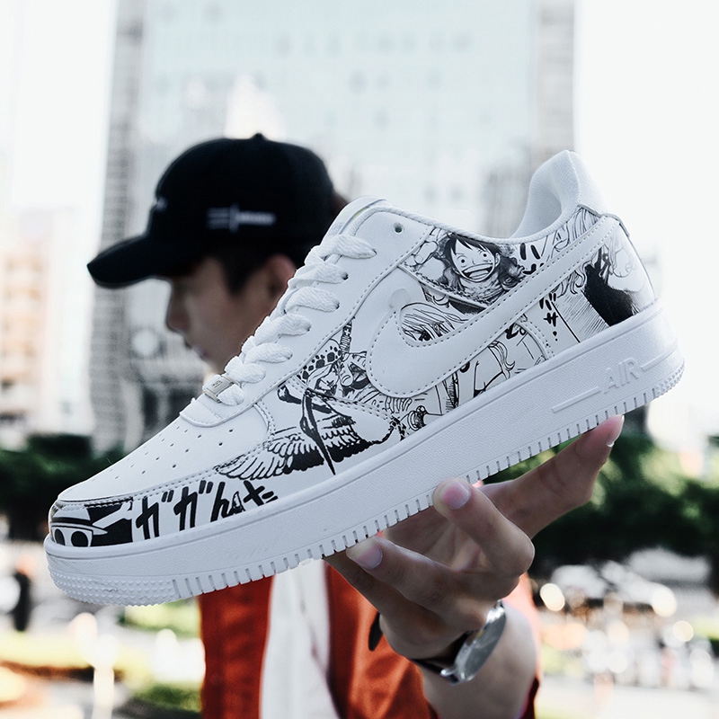 mens low top white air force ones