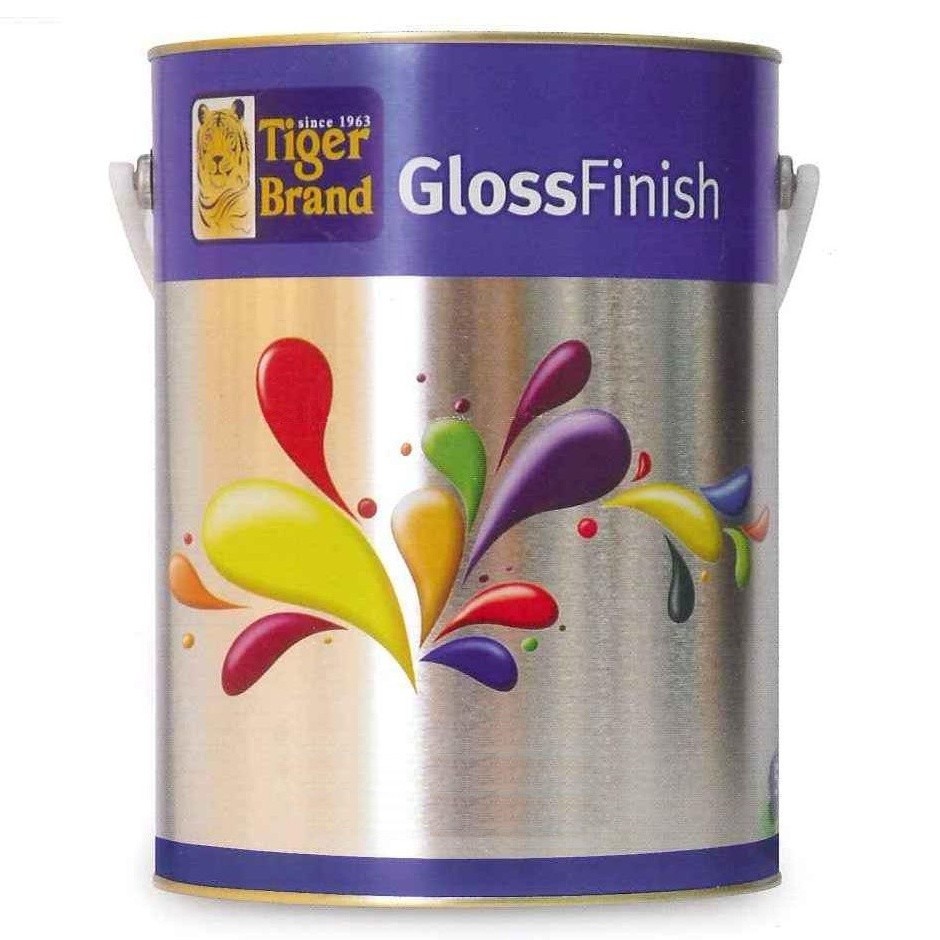TIGER High Gloss Finish Paint ( Metal & Wood ) • High Gloss Paint