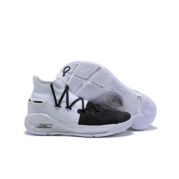 curry 6 shoes black and white