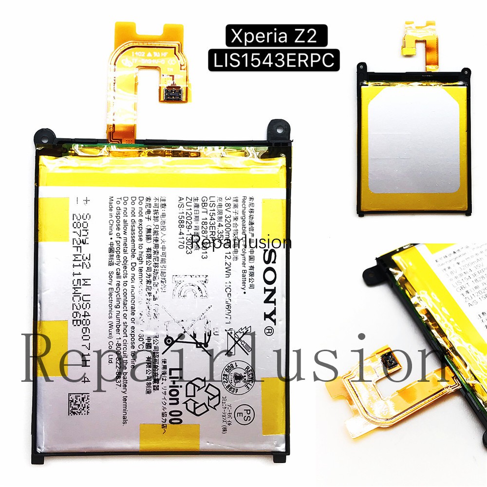 Original Sony Xperia Z2 L1s1543erpc 3200mah Xperia Z3 L1s1558erpc 3100mah Bateri Battery Replacement Tools Shopee Singapore