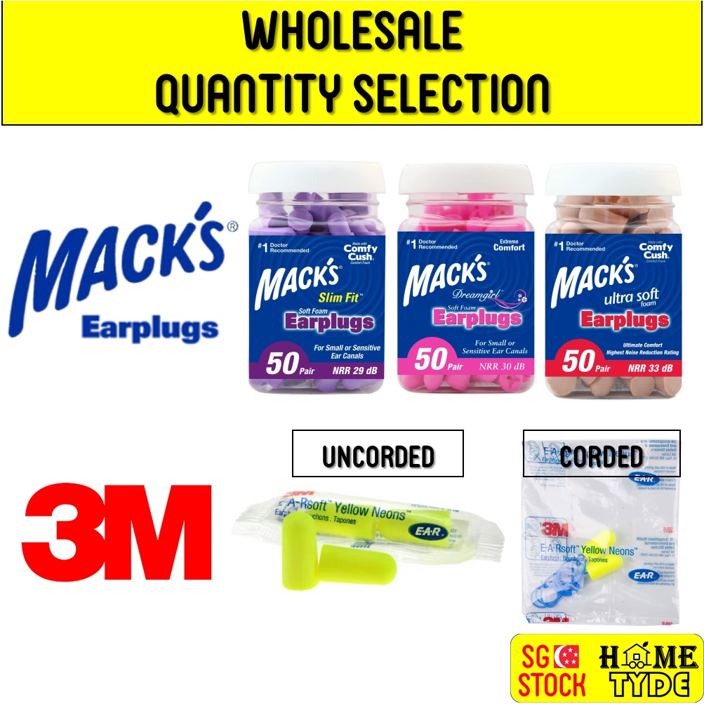 期間限定 Mack's Ear Care Dreamgirl Soft Foam Earplugs 50 Count by  usviptravel.com