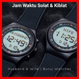 Buruj Jam Tangan Azan Dan Auto Kiblat Shopee Singapore