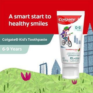 Colgate Kids 0-percent Artificial Toothpaste 1000ppm Fluoride 6-9 Years