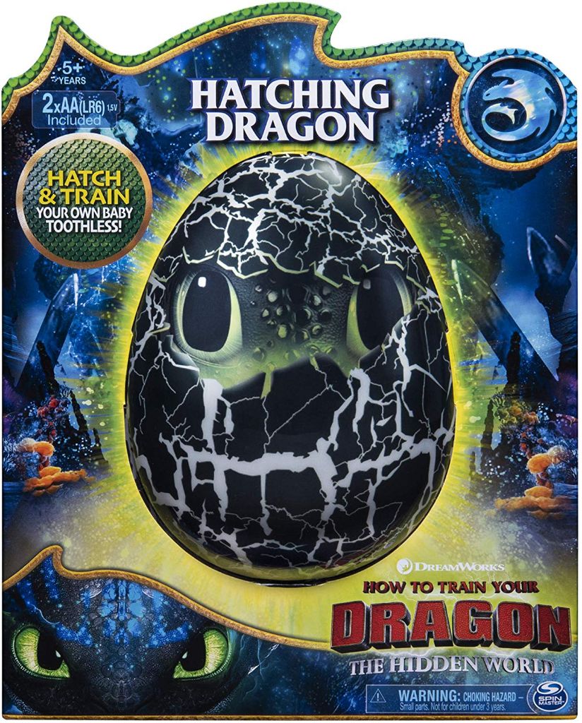 toothless hatching dragon