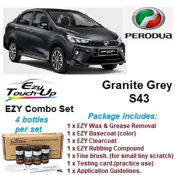 Perodua Bezza Original Touch Up Paint Ezy Touch Up Combo Set Touch Up Paint Shopee Singapore