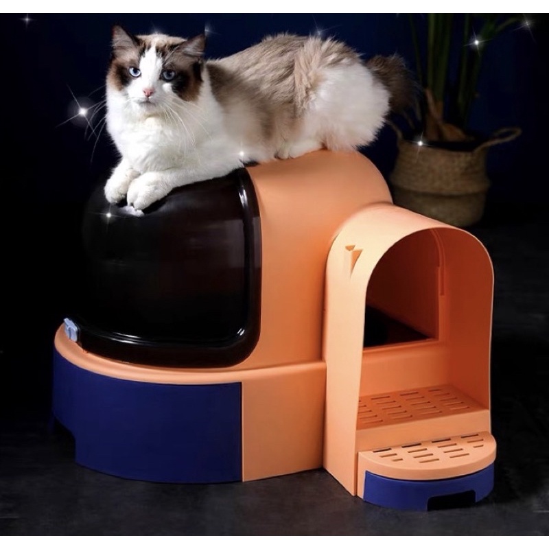 Spaceship Cat litter box | Shopee Singapore
