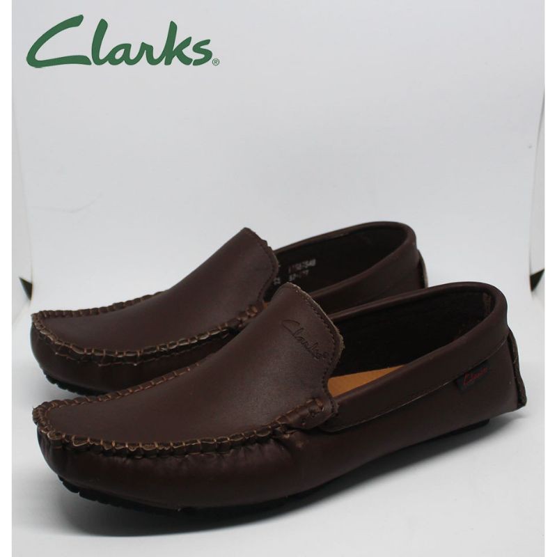 clarks moccasins mens