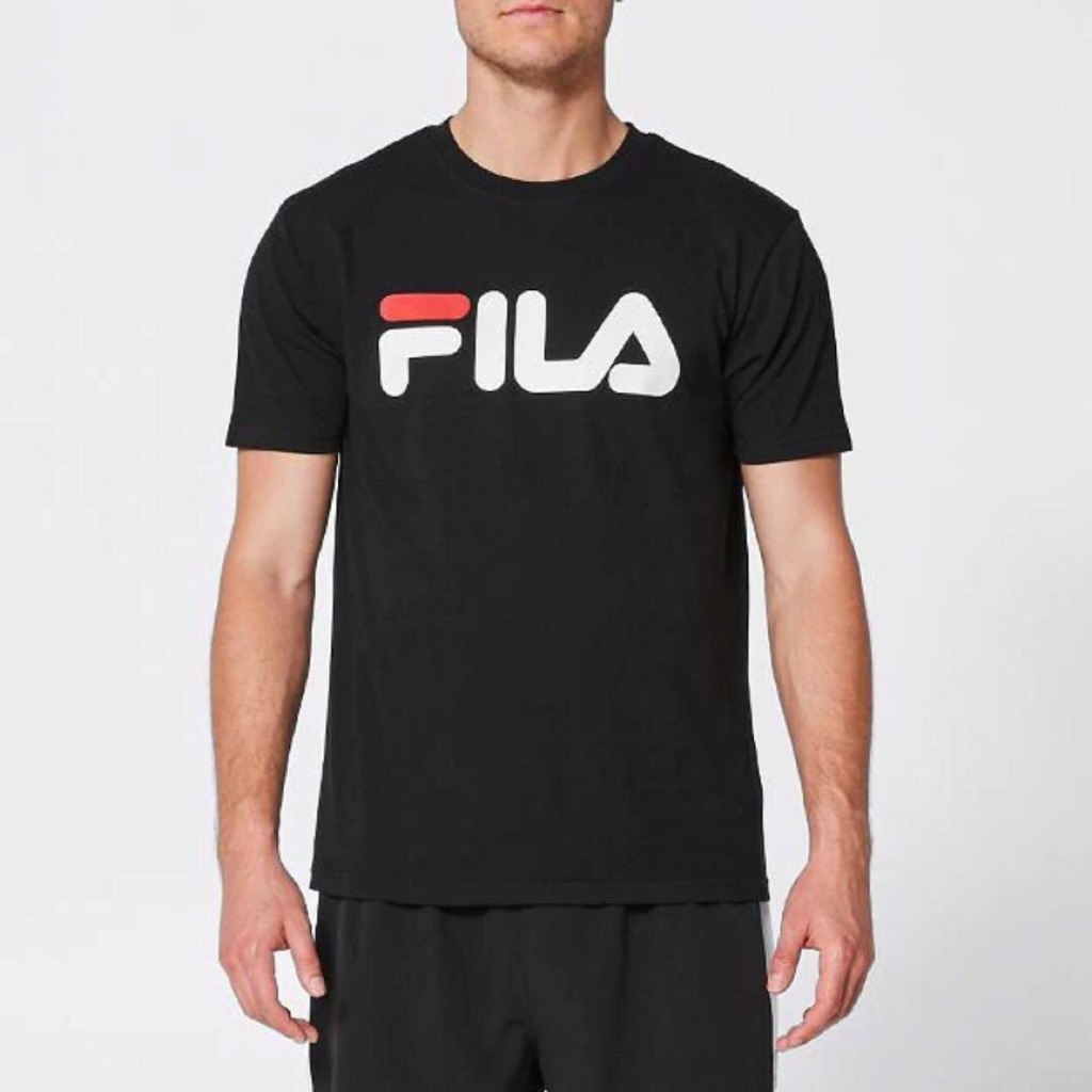 fila black tee