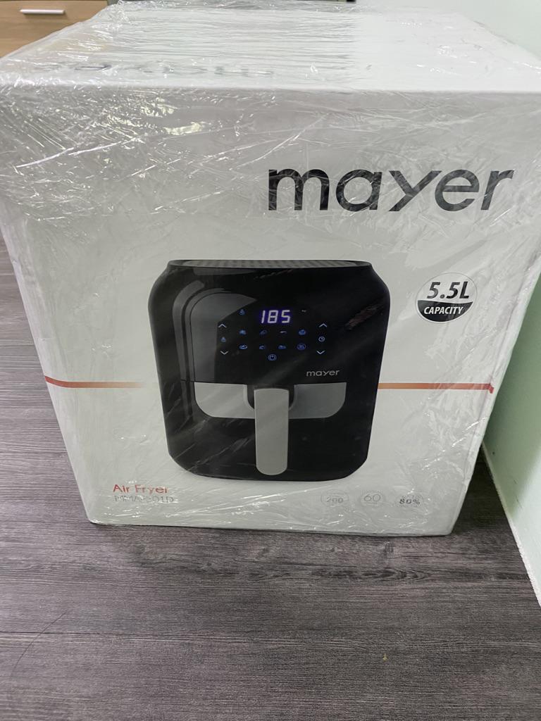 Mayer 5.5L Digital Air Fryer MMAF501D Shopee Singapore