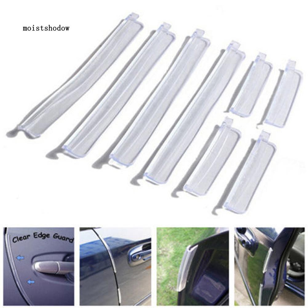 MISD 8Pcs Auto Car Door Edge Corner Bumper Guards Trim Anti Scratch