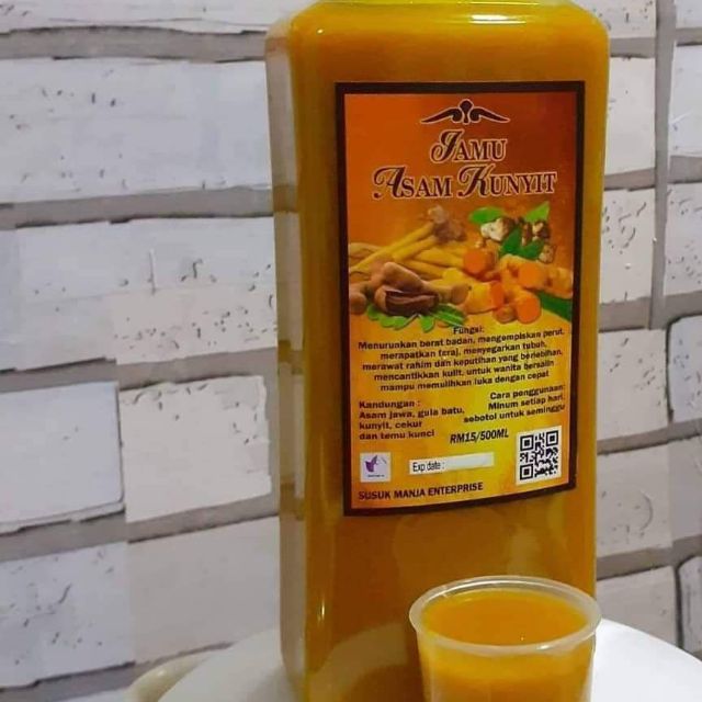 Turmeric Acid Juice By Susuk Manja Ent Shopee Singapore