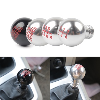 50MM Universal Spherical Drop Style Car Manual Automatic MT Gear Shift Knob 5 Speed 6 Speed