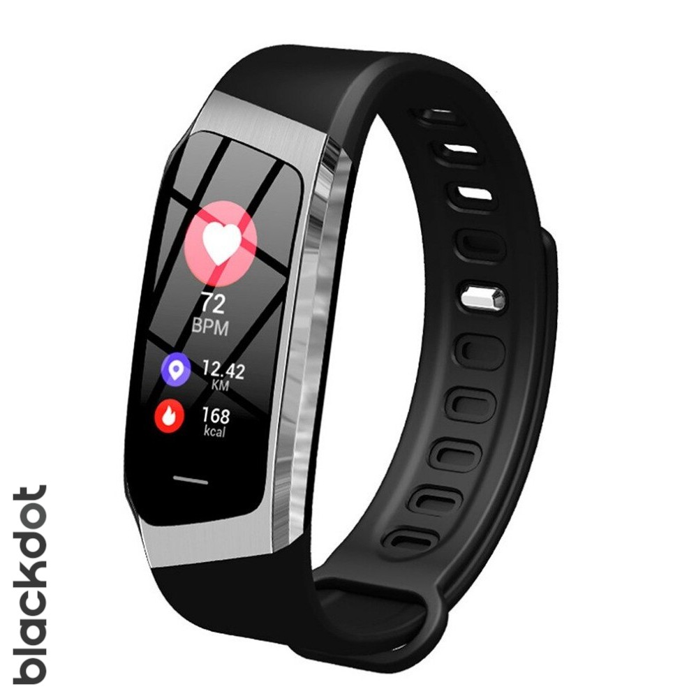 Blackdot Y-Slim E18 Smart Watch With Colour Screen, Health Monitor, App ...