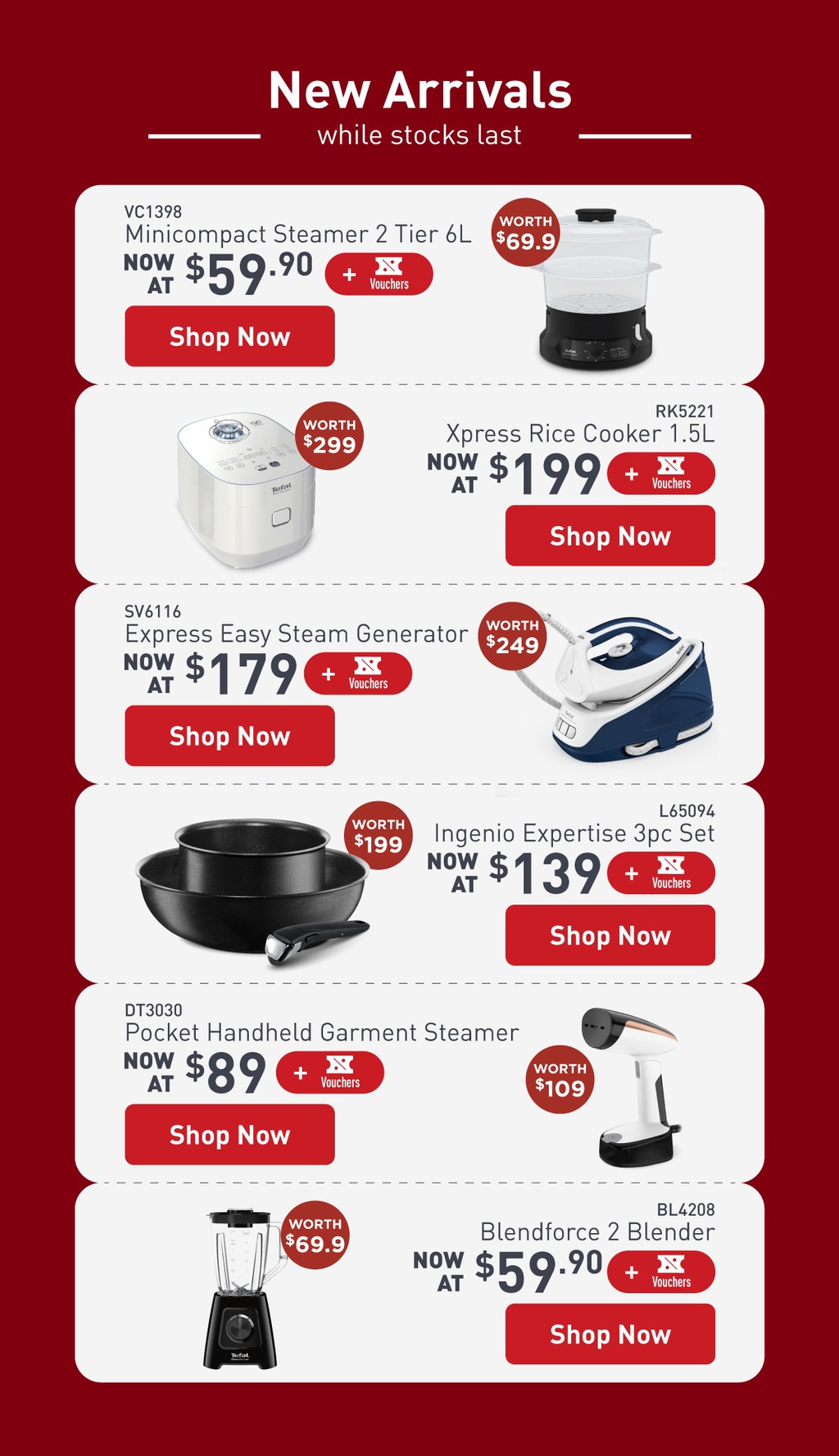 Tefal Official Store, Online Shop | Shopee Singapore