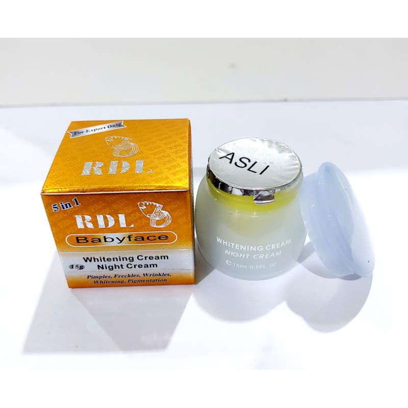 rdl cream for pimples