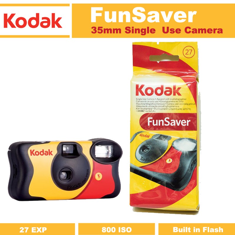 Kodak Funsaver Single Use Disposable 35mm Film Camera 27