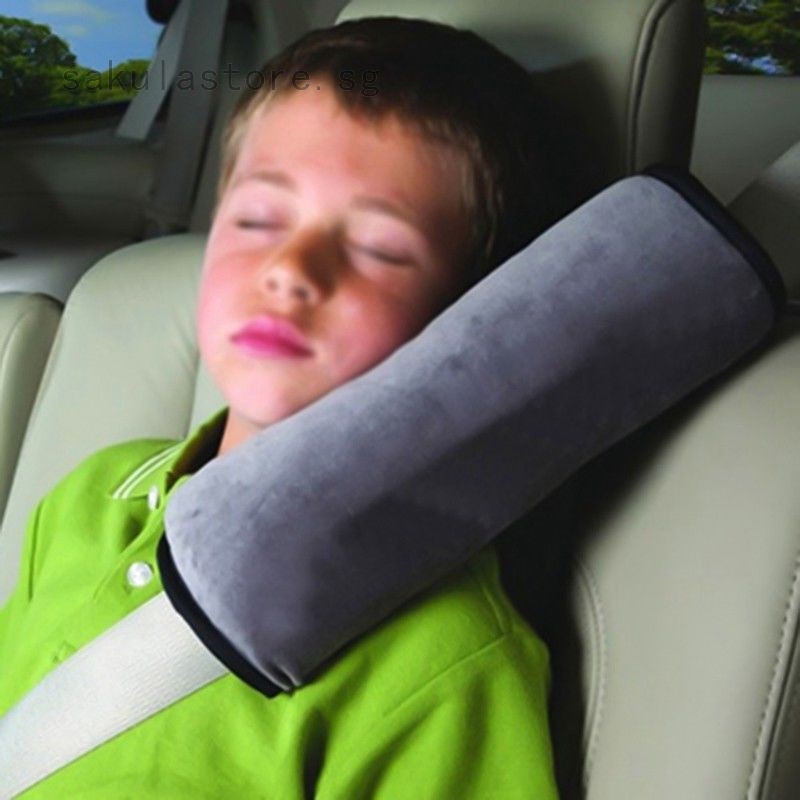 Car Safety Seat Belt Pillow Shoulder Strap Pad Cushions Head Supports Kids Hot