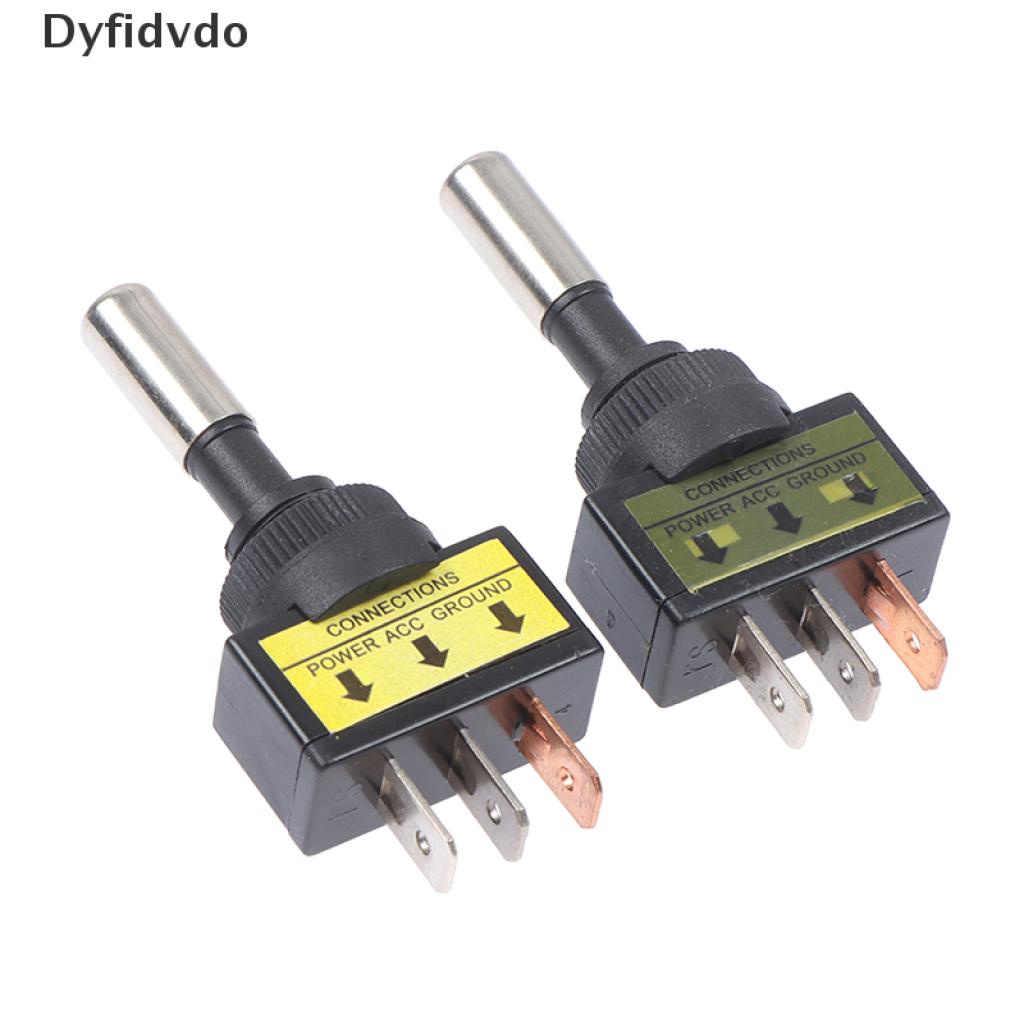 Dyfidvdo asw-15d 12v 20a toggle switch on off 12mm led car auto toggle ...