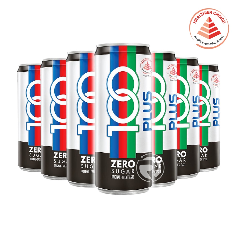 Buy 100 PLUS Zero Sugar Isotonic Drink Carton 100 Plus (325ml x 24 Cans