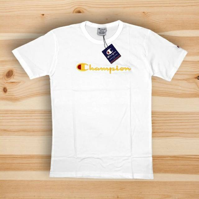 champion tshirt yellow